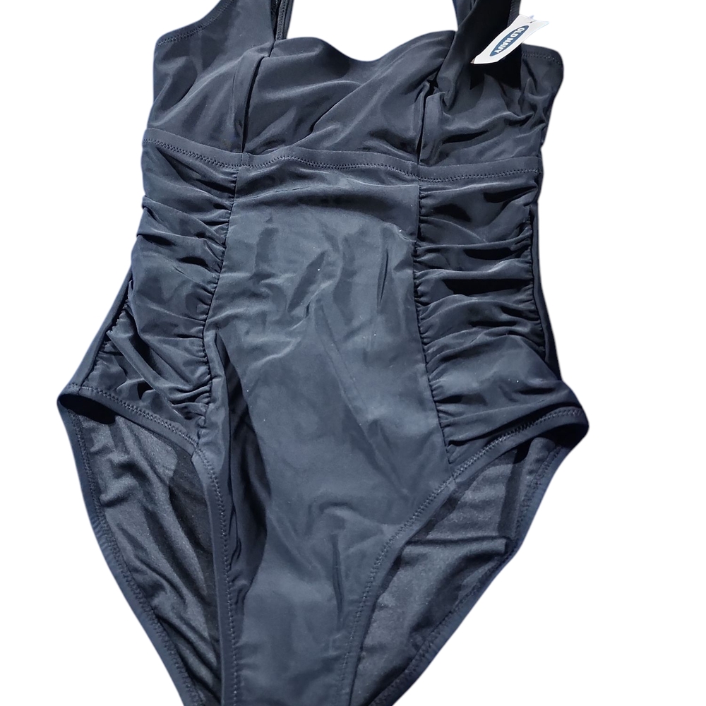 Old Navy Black Women's One Piece Swimsuit